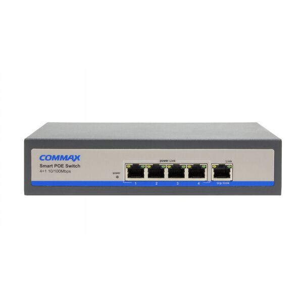 

4-портовый коммутатор с PoE Commax CIOT-H4L2