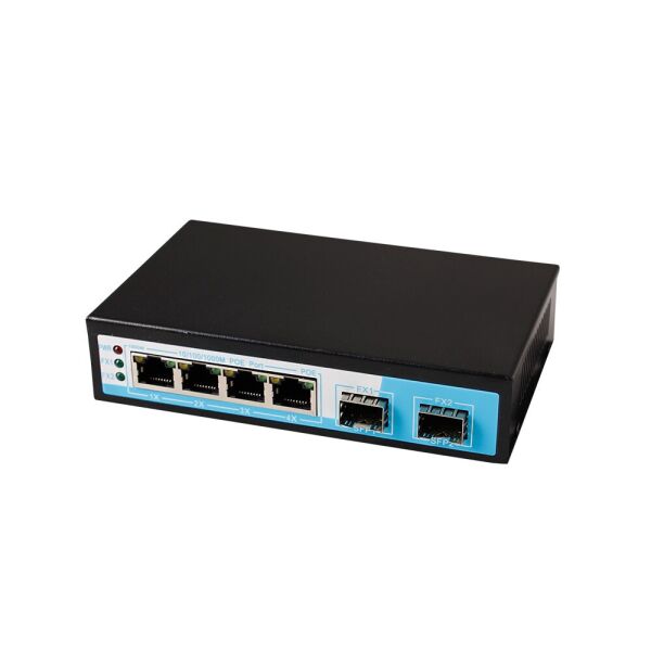 

Гигабитный POE коммутатор 6-портовый HongRui HR901-AFG-42S