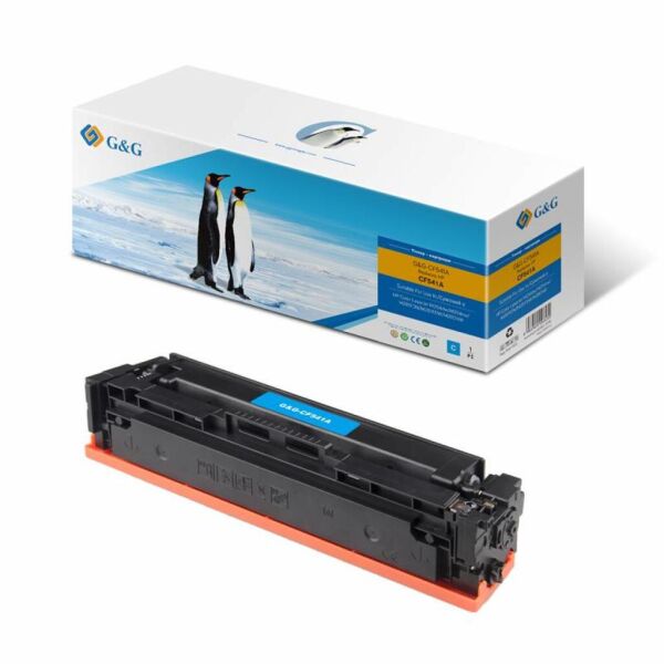 

Картридж G&G для HP CLJ M280/M281/M254 Cyan 1.3К (G&G-CF541A)