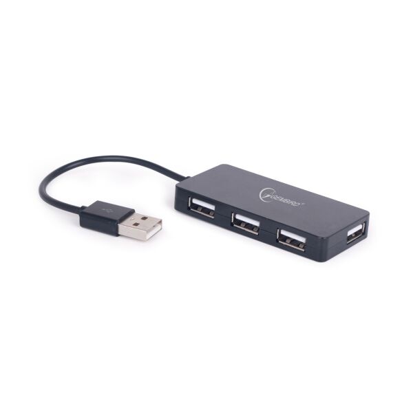 

USB Хаб Gembird UHB-U2P4-03 4 в 1 USB - 4 х USB 15 см Черный