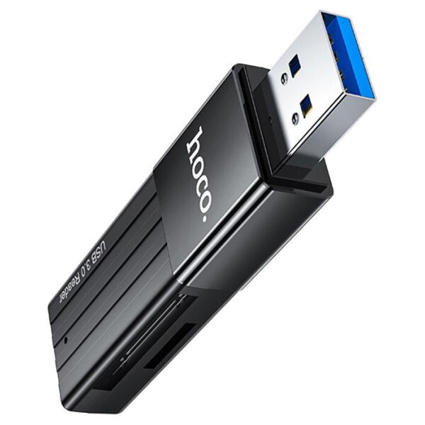 

Картридер HOCO Mindful HB20 USB 3.0 SD/ TF Черный