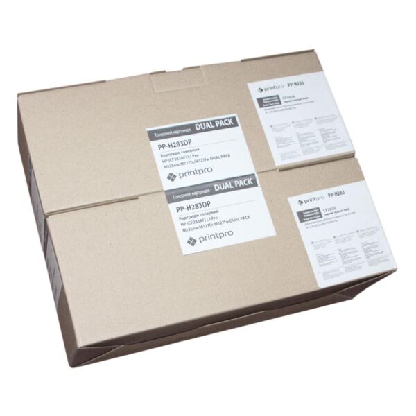

Картридж PrintPro HP CE283AF LJ Pro M125nw/M127fn DUAL PACK (PP-H283DP)