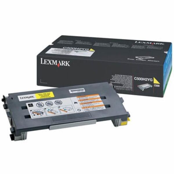 

Картридж Lexmark C500n/X500n/X502n Yellow 3k (C500H2YG)