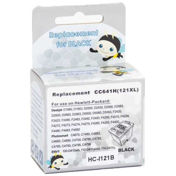 

Картридж Microjet для HP №121 Black (CC641HE) (HC-I121B)