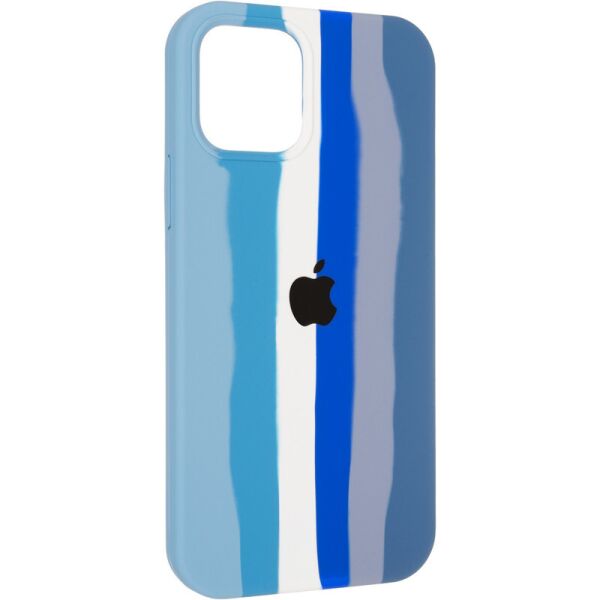 

Чехол Fiji Colorfull для Apple iPhone 12 бампер накладка Aquamarine