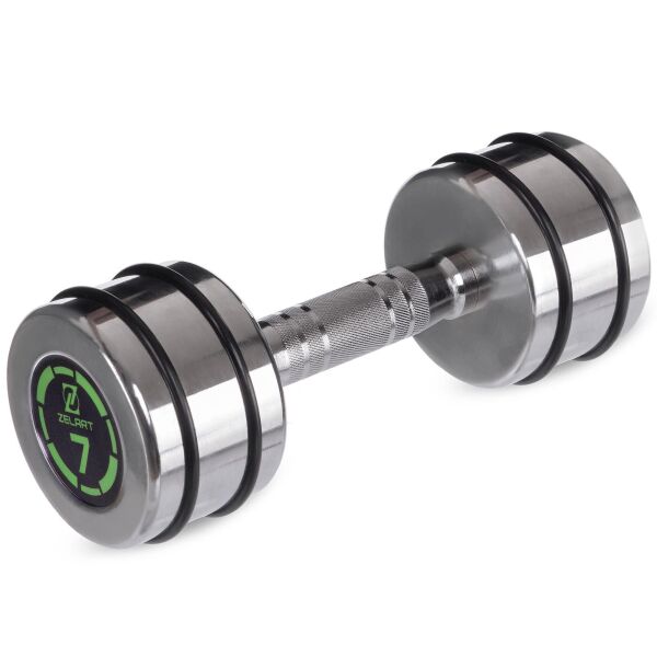 

Гантель хромированная MODERN FI-2622-7 (1x7кг) (1шт, металл хромированный, с резиновыми кольцами)