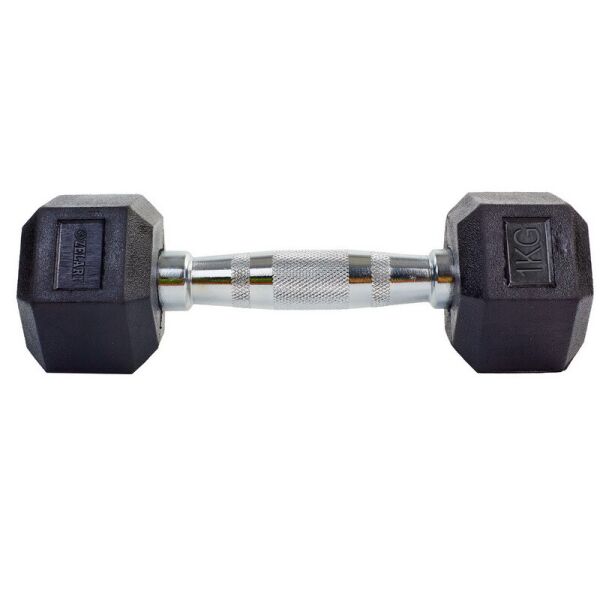 

Гантель цельная шестигранная ZELART TA-5159-12,5 (1шт, вес 12,5кг)