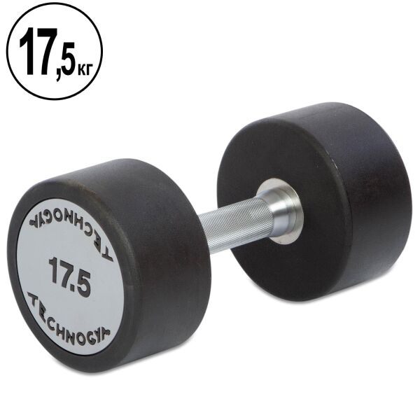 

Гантель цельная профессиональная TECHNOGYM TG-1834-17,5 1шт 17,5кг