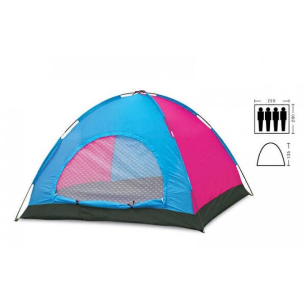 Палатка Mountain Outdoor универсальная 4-х местная р-р 2х2,2х1,35м SY-013