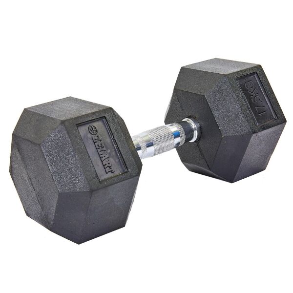 

Гантель цельная шестигранная ZELART TA-5159-17,5 (1шт, вес 17,5кг)