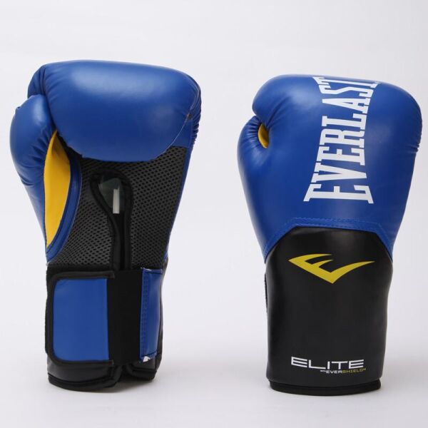 

Перчатки боксерские EVERLAST PRO STYLE ELITE P00001206 16 унций синий-черный