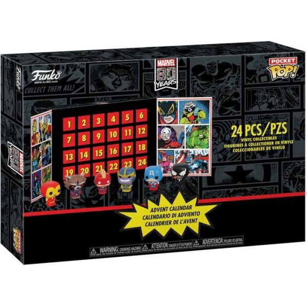 

Набор фигурок Funko POP! - Адвент каледарь Marvel (42752)