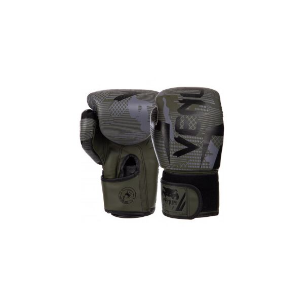 

Перчатки боксерские PU на липучке VNM BO-2533 (р-р 12oz, черный-зеленый камуфляж)