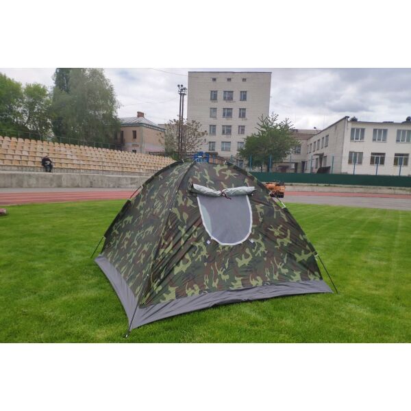 

Палатка универсальная 3-х местная однослойная Zelart SY-011 камуфляж Woodland 200X200X135см (384573984)