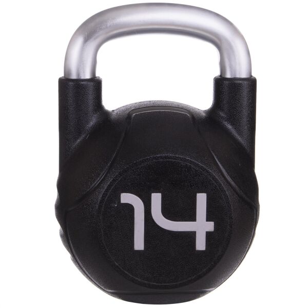 Гиря PU с хромированной ручкой Кроссфит MODERN TA-2681-14 14кг (PU, черный)