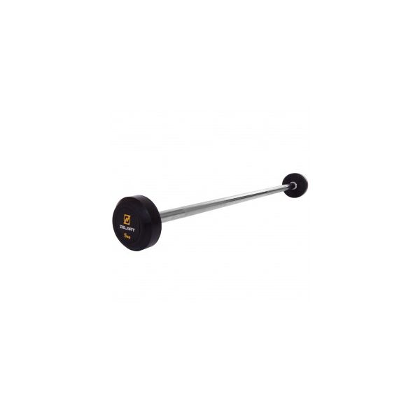 

Штанга фиксированная прямая обрезиненная Zelart Rubber Coated Barbell TA-2685-5 длина-95см 5кг