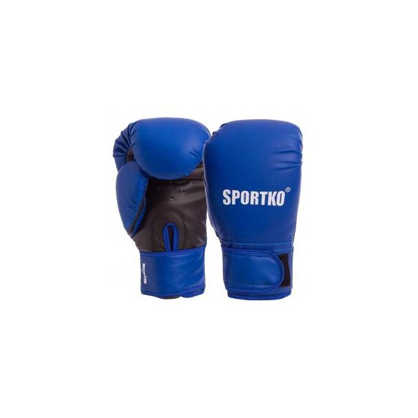 

Перчатки боксерские SPORTKO PD-2 8 унций синий