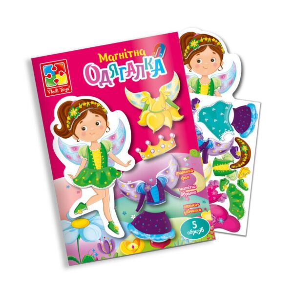 

Магнитная игра для детей "Фея" Vladi Toys VT3204-28 в папке