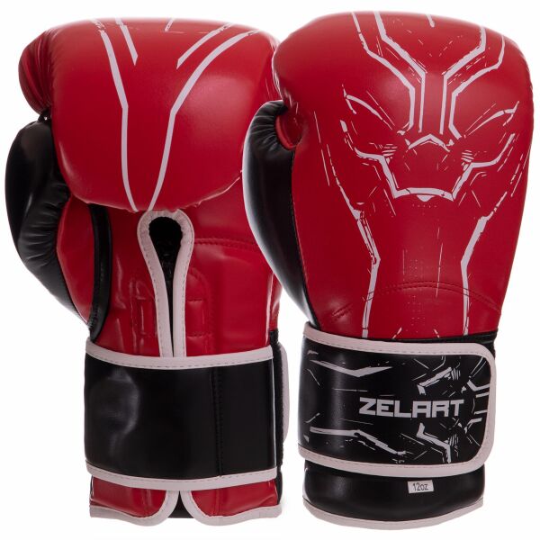 

Перчатки боксерские Zelart BO-2889 12 унции Красный