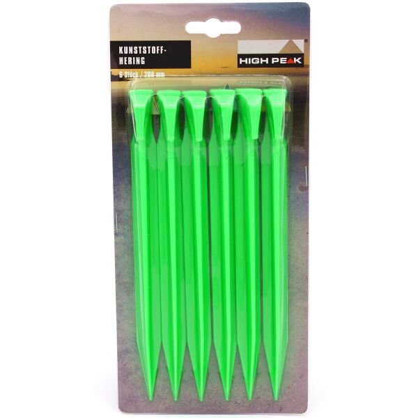 

Колышки High Peak ABS Peg 20 см 6 шт. Green (42200)