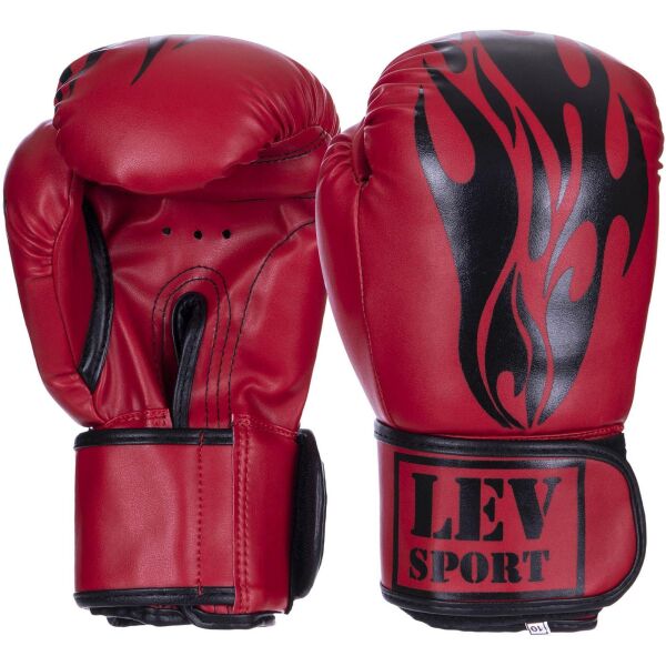 

Перчатки боксерские LEV UR LV-2958 КЛАСС 12 унции Красный