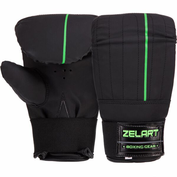 

Снарядные перчатки ZELART VL-3086 размер XL черный-салатовый