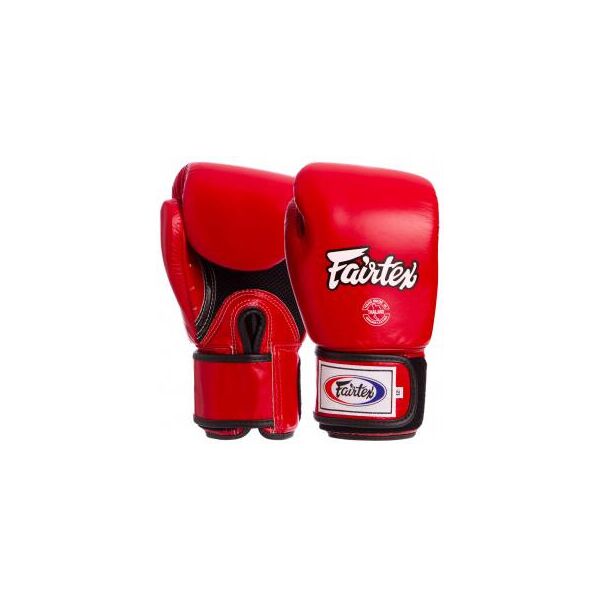 

Перчатки боксерские кожаные FAIRTEX BGV1 10 унции Красный