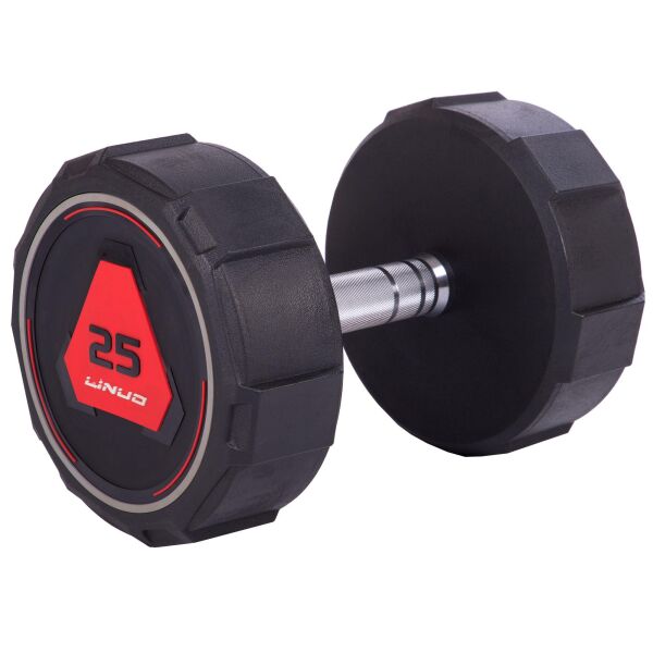 

Гантель цельная профессиональная LI NUO TA-3618-25 1шт 25кг черный