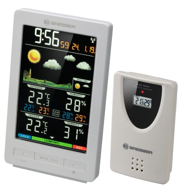 

Метеостанція Bresser ClimaTemp WS White (7007321GYE000)