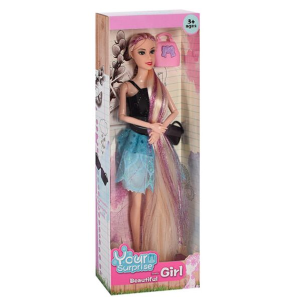 

Детская кукла Bambi BLM66B с длинными волосами (С сумочкой)