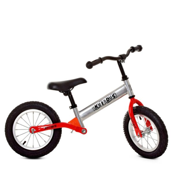 

Беговел детский Profi Kids М 5463A-6 Серо-красный, 12 дюймов