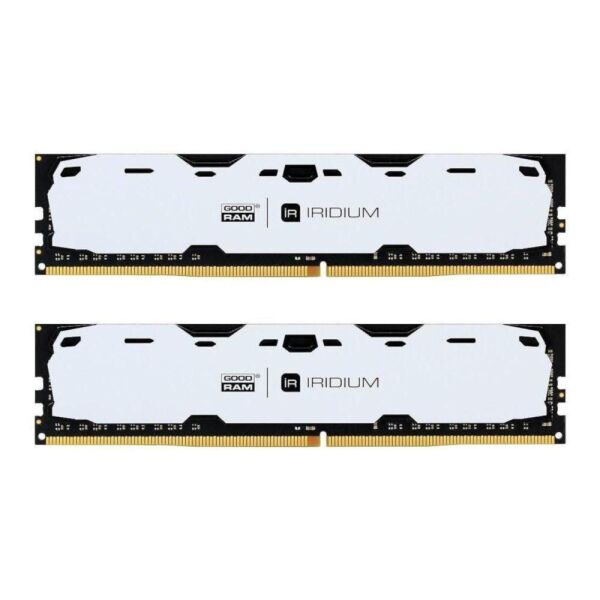 

GOODRAM 8 GB (2x4GB) DDR4 2400 MHz Iridium White (IR-W2400D464L15S/8GDC)