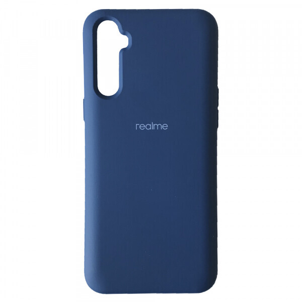 

Чехол Silicone Cover Full для Realme 6 Navy blue