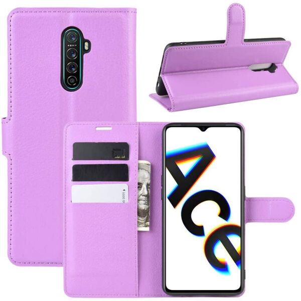 

Чехол-книжка Litchie Wallet для Realme X2 Pro Violet