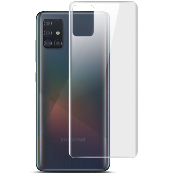 

Гидрогелевая защитная пленка на телефон Samsung Galaxy A51 A515F (На заднюю крышку)