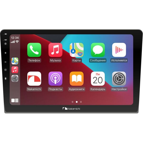 

Магнитола с Apple CarPlay, AndroidAuto Nakamichi NA3605-M9 (9155)