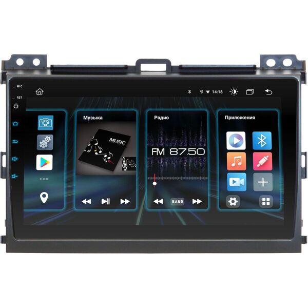 

Штатная магнитола Incar DTA2-2209 для Toyota Prado 120 2002-2009 Комплектация авто со штатным усилителем (9135)