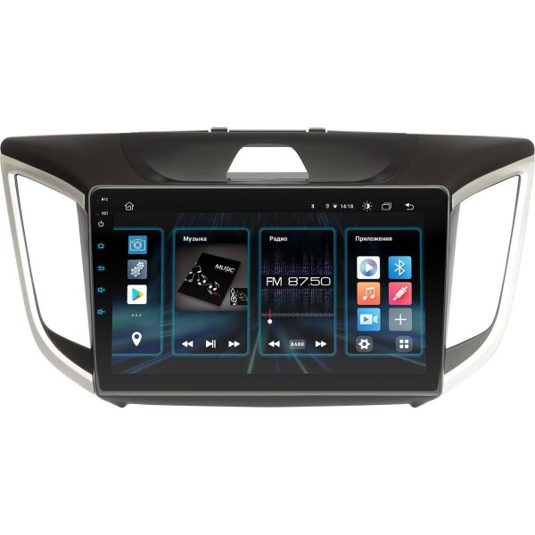 

Штатная магнитола Incar DTA2-2430 для Hyundai Creta (8918)