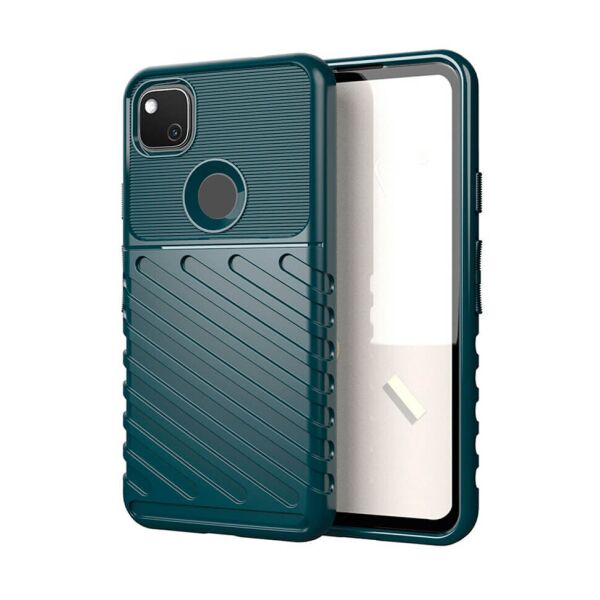 

Чехол Lenuo Thunder для Google Pixel 4a Green