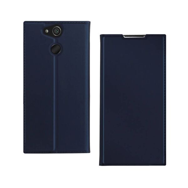 

Чехол-книжка DZgogo Iskin для Sony Xperia XA2 Plus H4413 Navy Blue