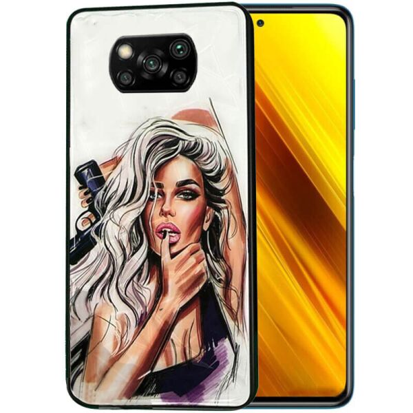 

TPU+PC чехол Prisma Ladies для Xiaomi Poco X3 NFC / Poco X3 Pro Purple