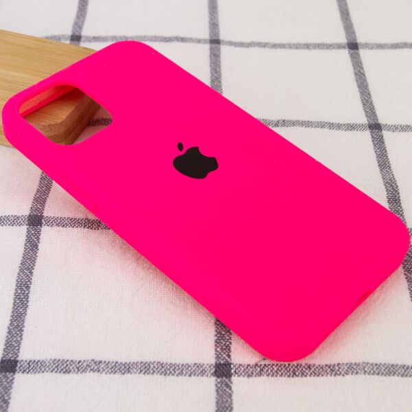 

Чехол Silicone Case Full Protective (AA) для Apple iPhone 13 Pro Max (6.7") Розовый / Barbie pink