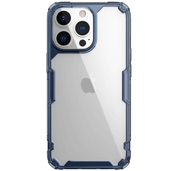 

TPU чехол Nillkin Nature Series для Apple iPhone 13 Pro Max (6.7") Синий (прозрачный)