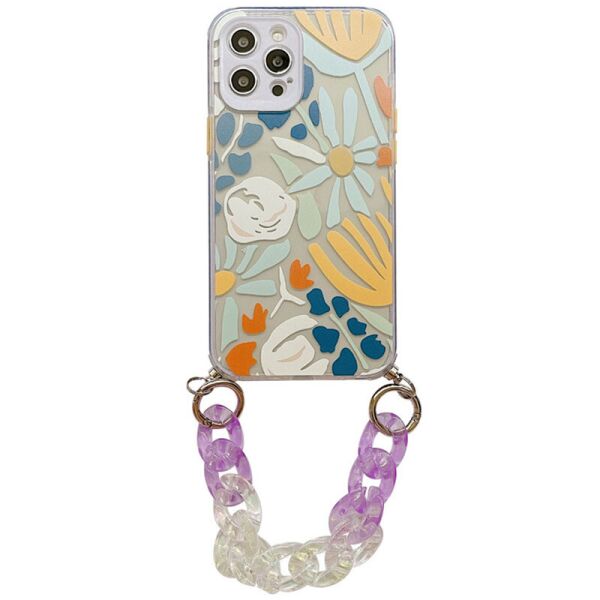 

TPU+PC чехол Colorific с подвесной цепью для Apple iPhone 7 plus / 8 plus (5.5") Exotic