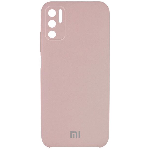 

Чехол Silicone Cover Full Camera (AAA) для Xiaomi Redmi Note 10 5G / Poco M3 Pro Розовый / Pink Sand