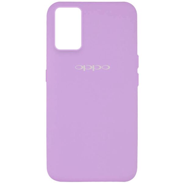 

Чехол Silicone Cover Full Protective (AA) для Oppo A74 4G Сиреневый / Lilac