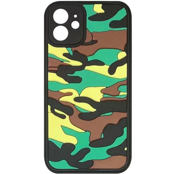 

Чехол TPU+PC Army Collection для Apple iPhone 12 (6.1") Зеленый