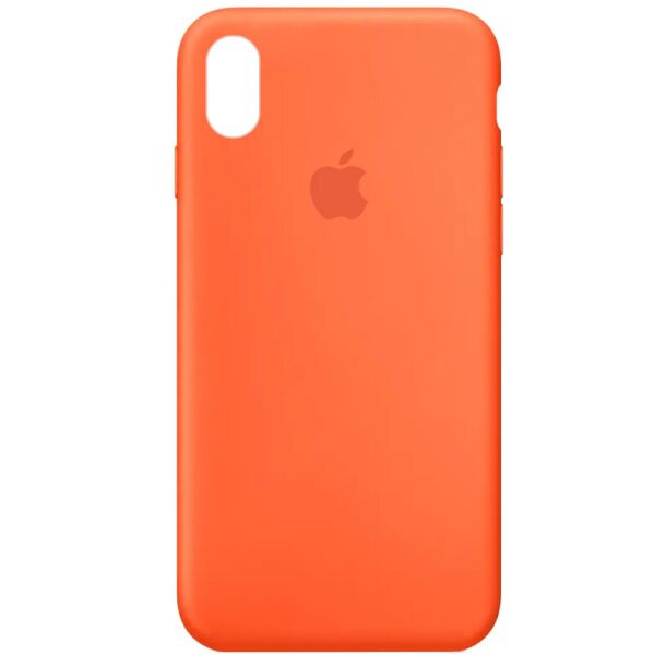 

Чехол Silicone Case Full Protective (AA) для Apple iPhone XS Max (6.5") Оранжевый / Electric Orange