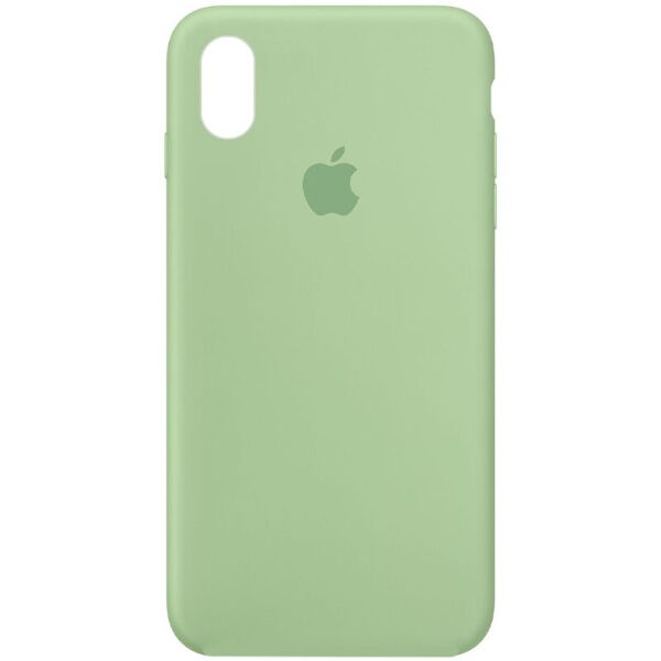 

Чехол Silicone Case Full Protective (AA) для Apple iPhone XS Max (6.5") Зеленый / Pistachio