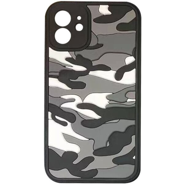 

Чехол TPU+PC Army Collection для Apple iPhone 12 (6.1") Серый